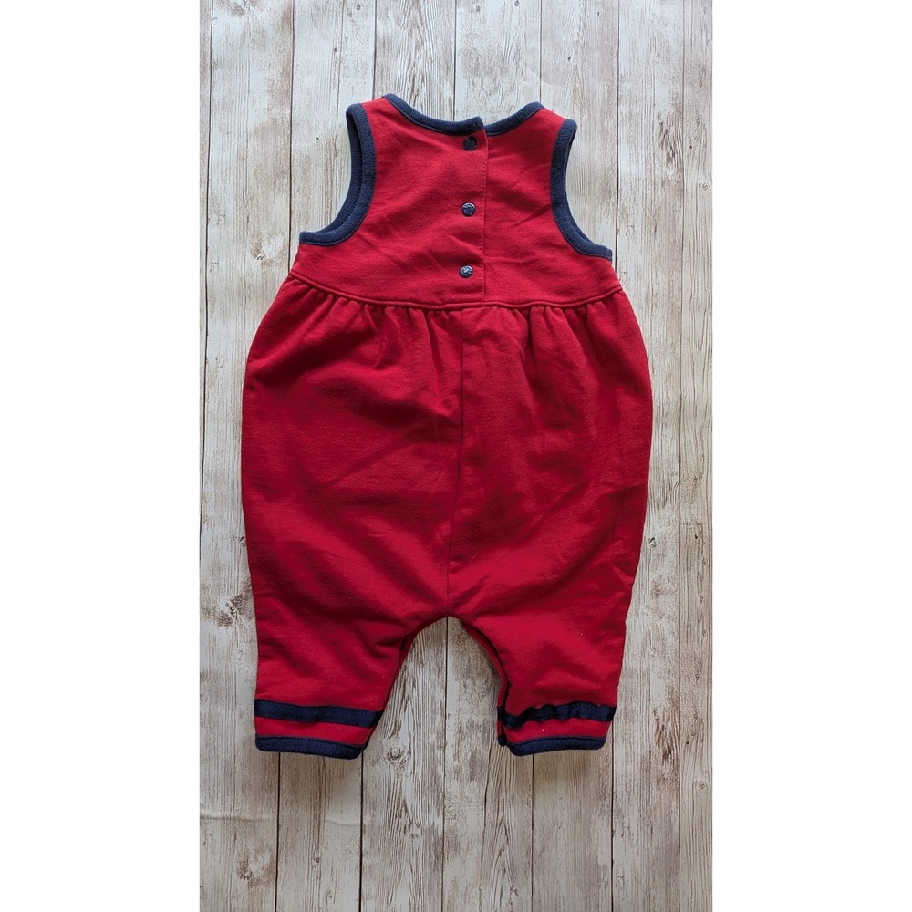 OshKosh B'gosh Baby Red Fireworks Romper Size 5-12lbs 20-23in S 0-3mo - Picture 4 of 4